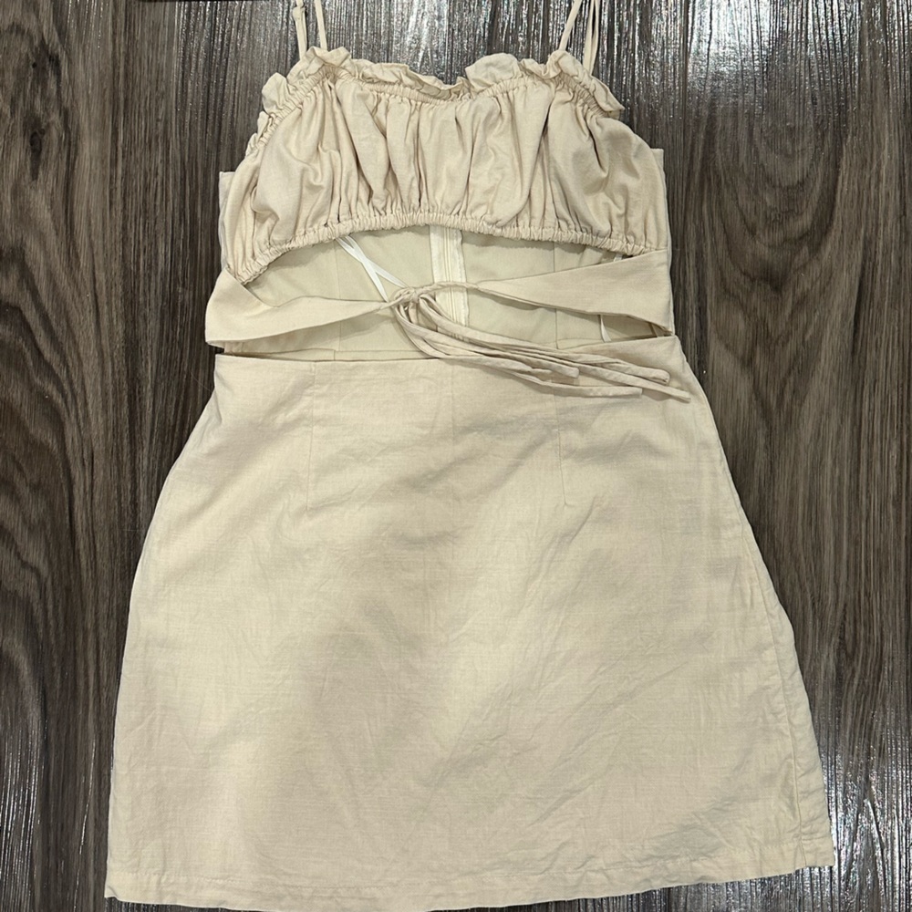 MABLE TAN DRESS - Ruby & Jenna - Picture 6 of 7